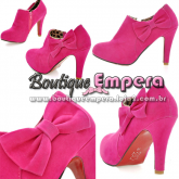 Botinha Pink Cano Baixo [SPI01]