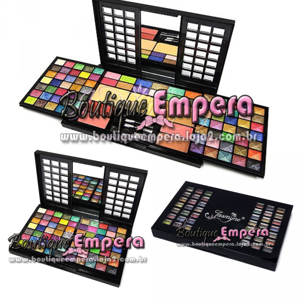Kit Maquiagem / 82 Sombras 3D [KI03]